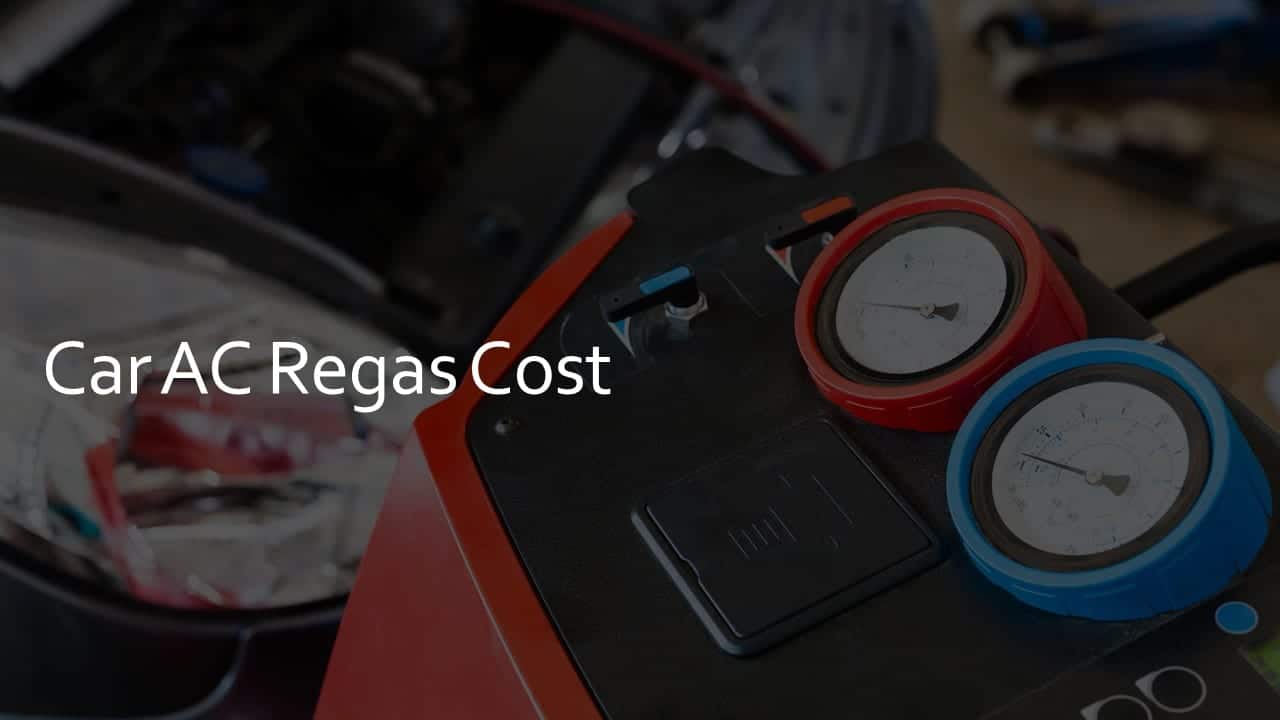 car ac regas cost