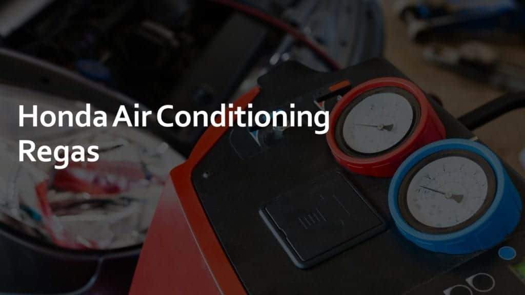 honda air conditioning regas